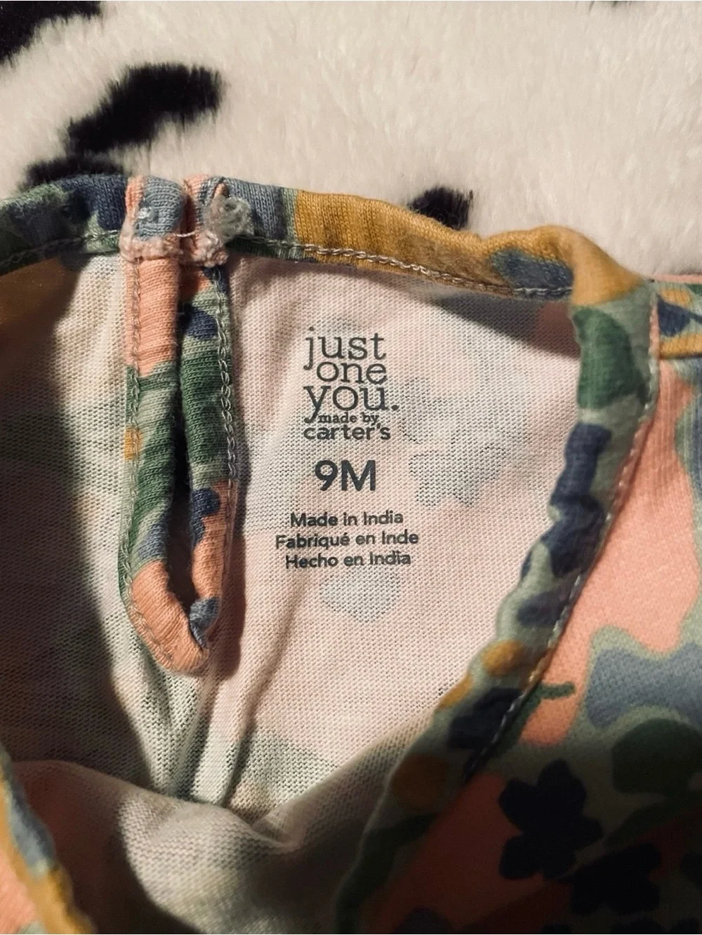 Carter’s Just One You Floral Infant Dress Size 9 Months